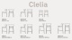 стул Connubia CLELIA CB2120