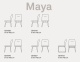    Стул Maya CB1919