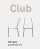 стул Connubia CLUB CB1462