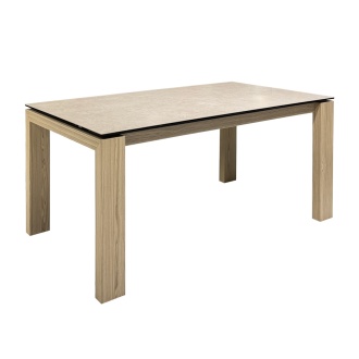 Cтол SIGMA GLASS 90x160/220 P166/P27 CB/4069-R 160 <> Connubia