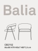 стул Connubia BALIA CB2152