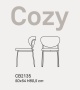 стул Connubia COZY CB2135